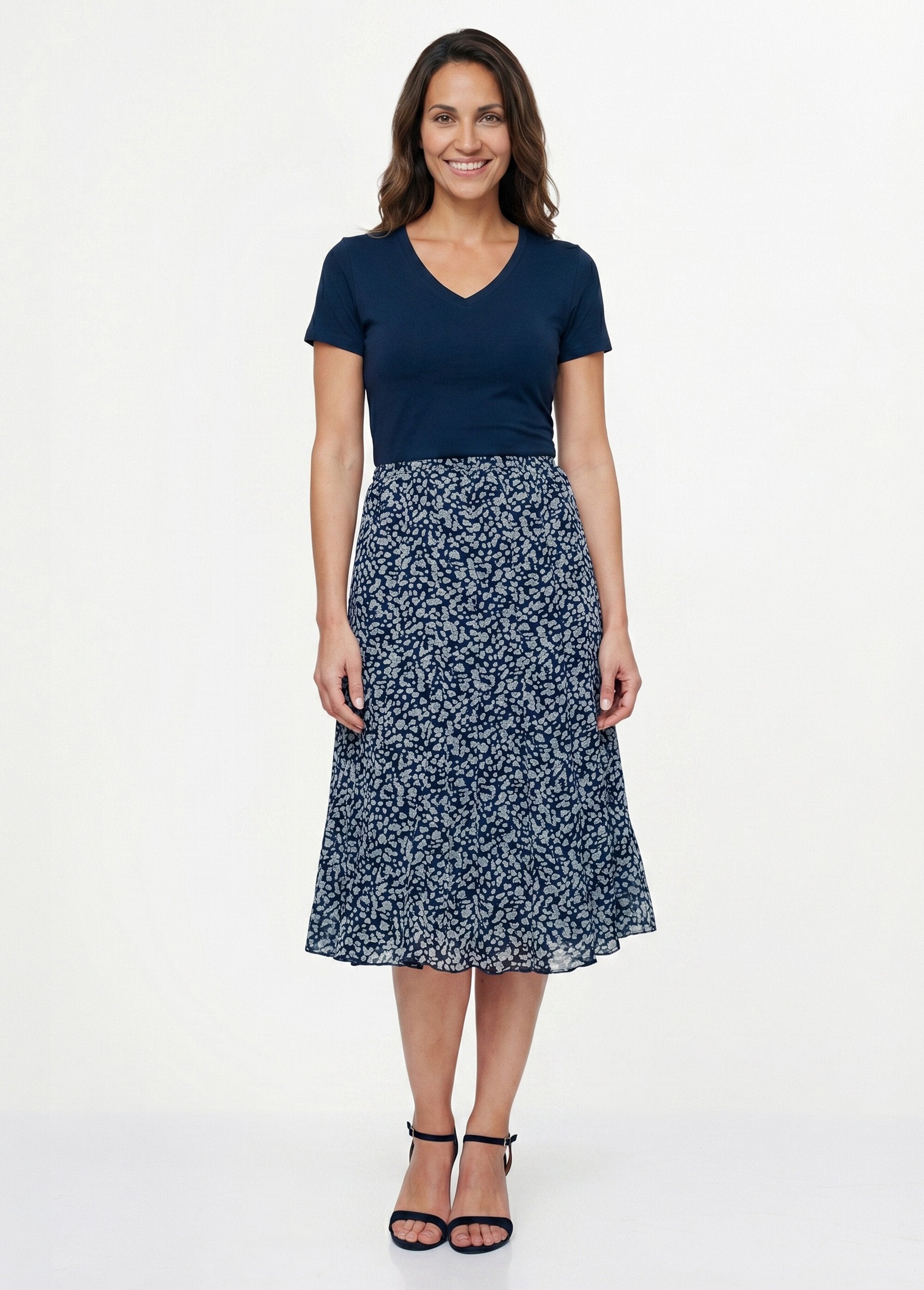 Mid-length_printed_voile_flared_skirt_Navy_and_beige_SF1_slim
