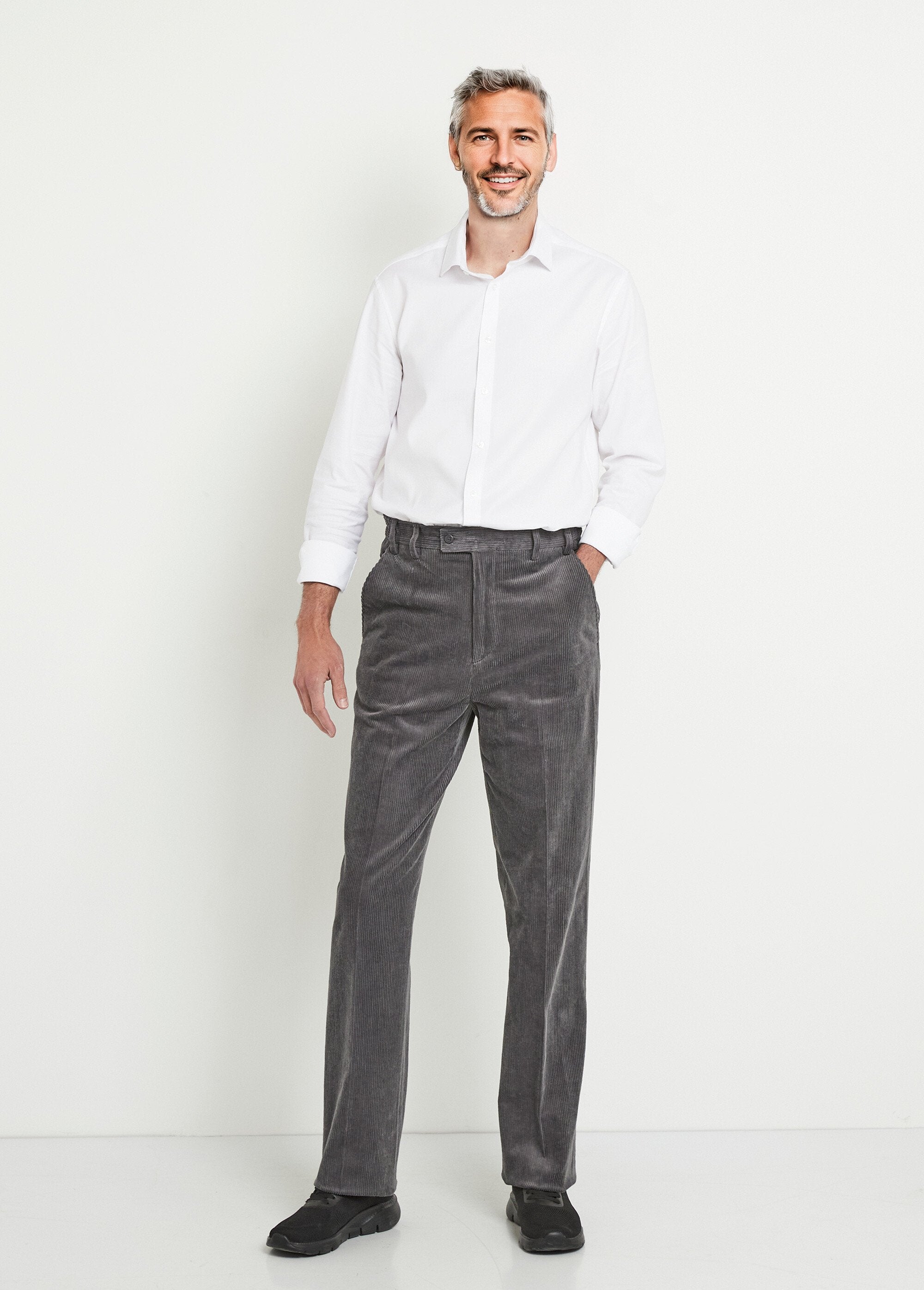 Straight-leg_pants_with_comfort_elastic_waistband_Grey_velvet_SF1_slim