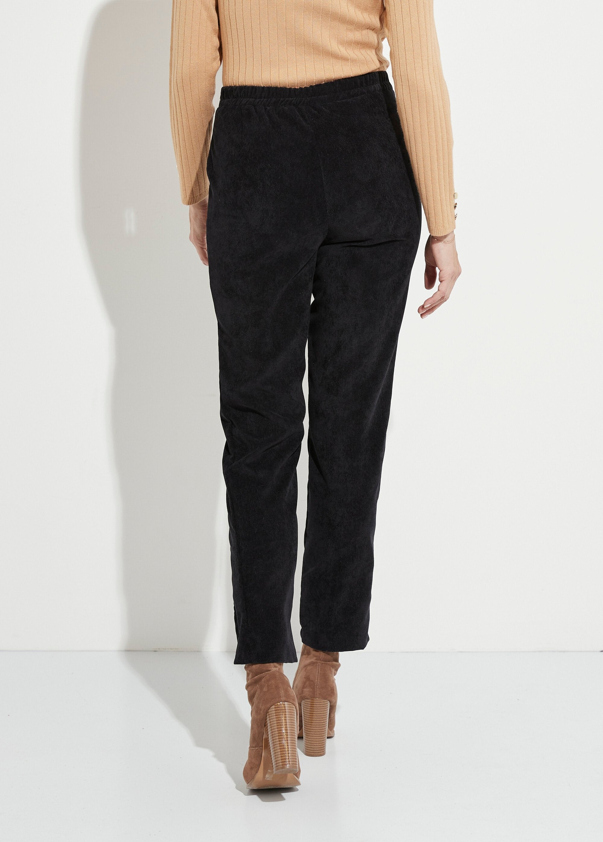 Straight_pants_with_elasticated_waist_and_milleraies_velvet_Black_DO1_slim