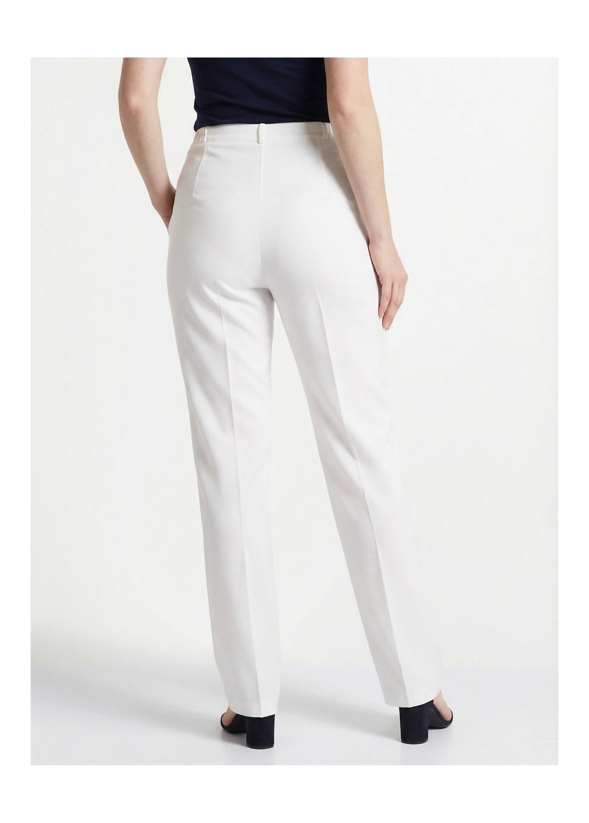 Plain_straight_pants_with_semi-elasticated_waist_White_DO1_slim
