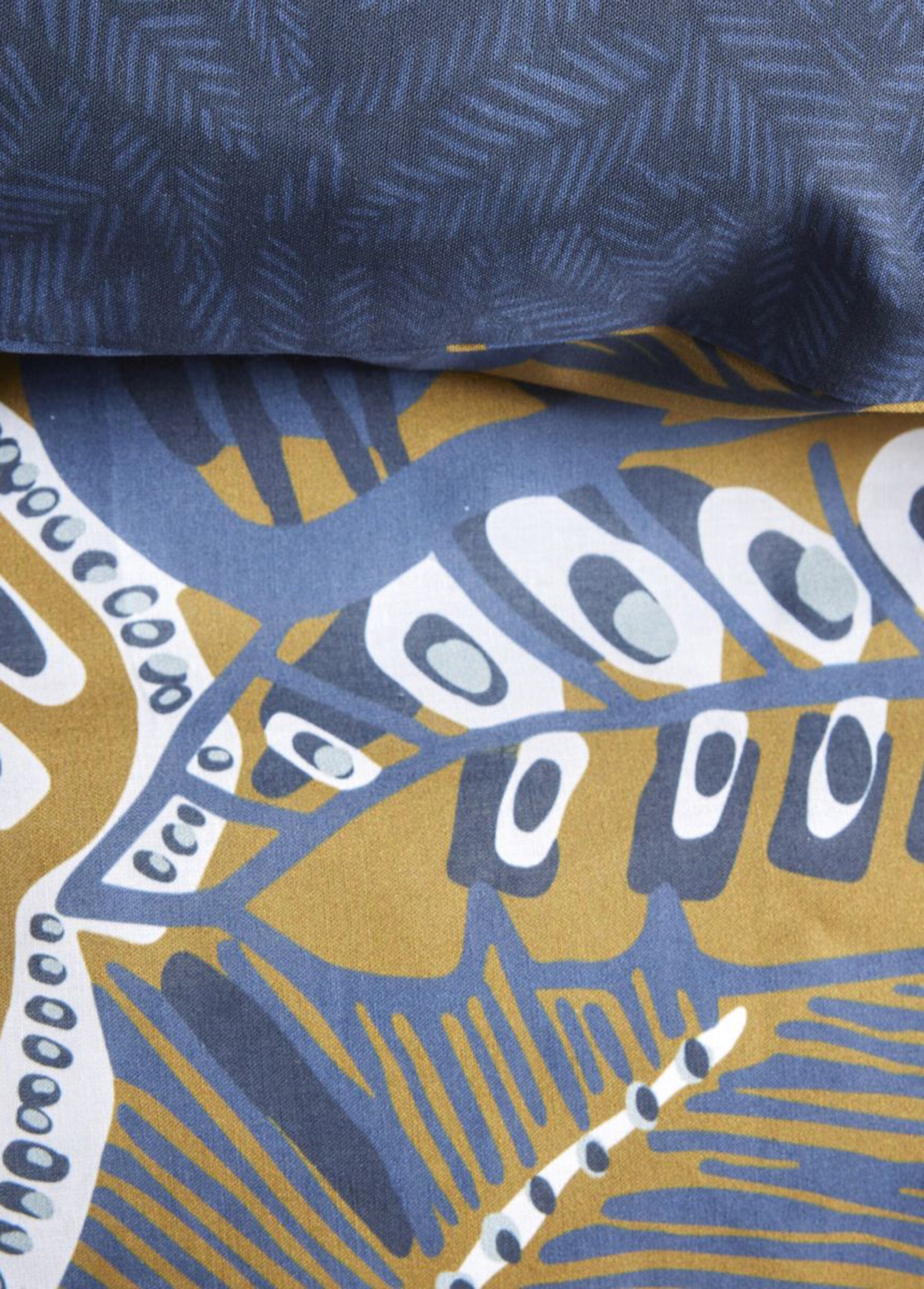 Pure_cotton_bedding_set_260_x_240cm,_Exotica_Navy_blue_DE1_slim