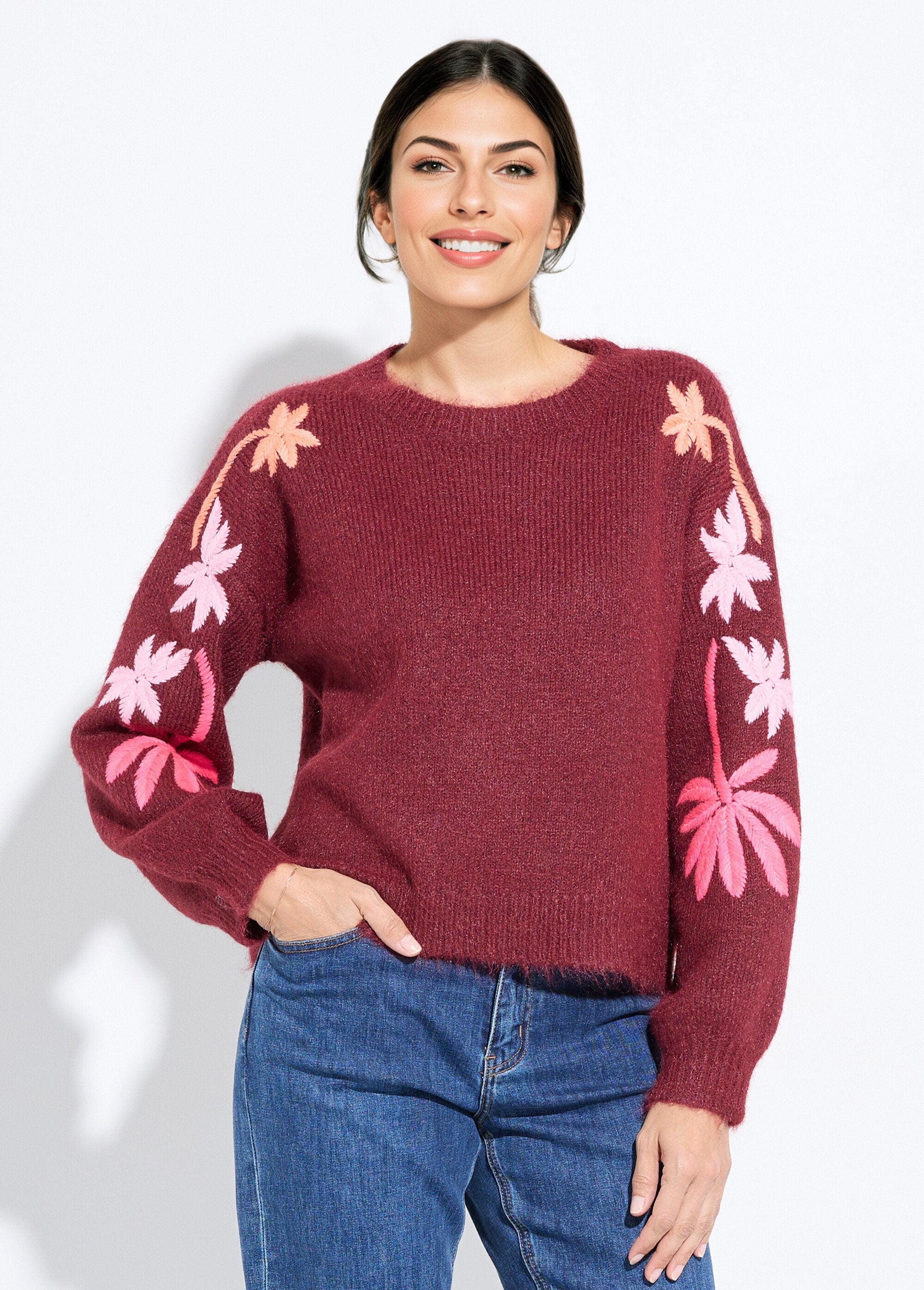 Warm_wool_sweater_with_neon_palm_tree_embroidery_Bordeaux_FA1_slim