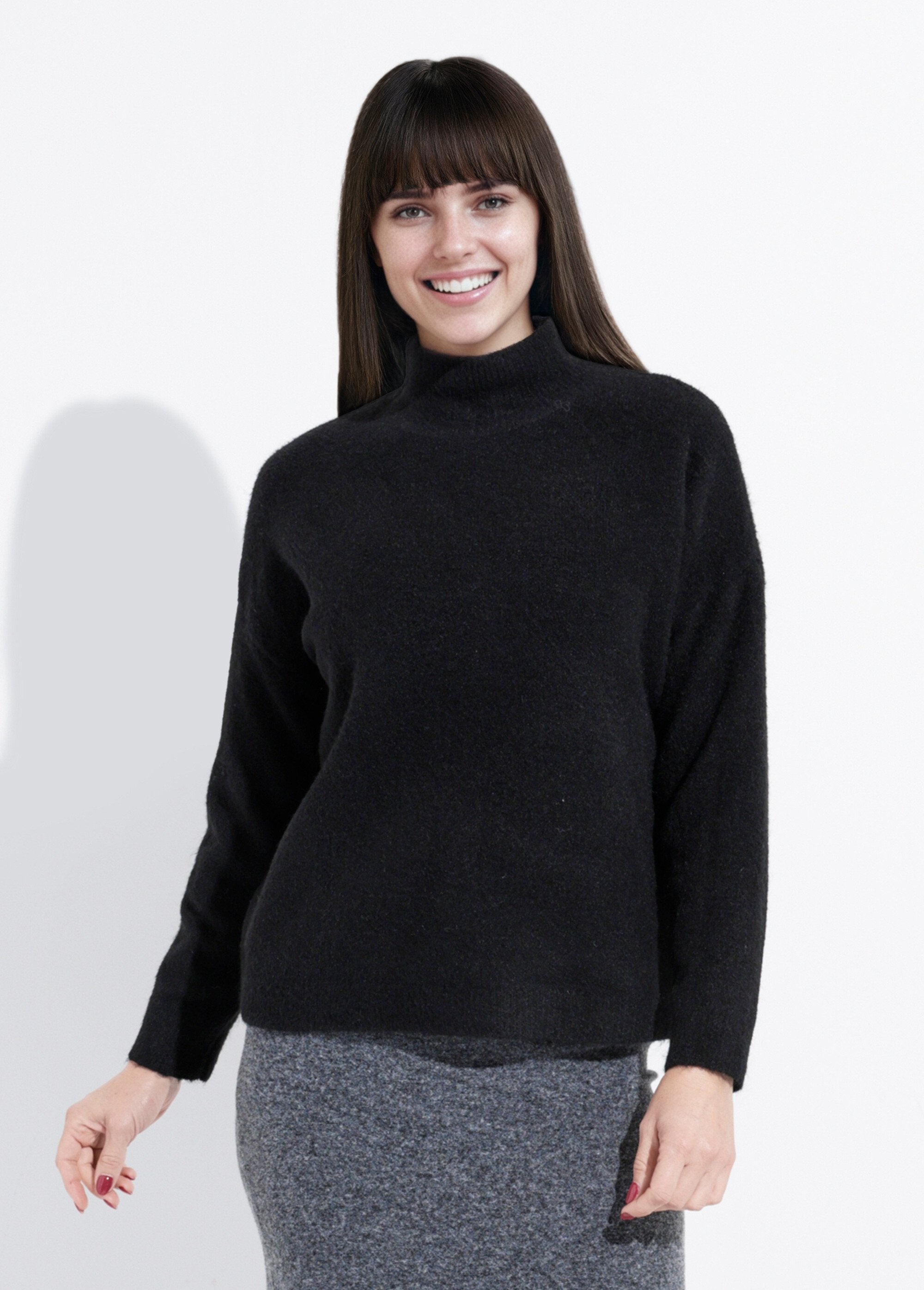High-neck_sweater_in_fluffy_knit_Black_FA1_slim