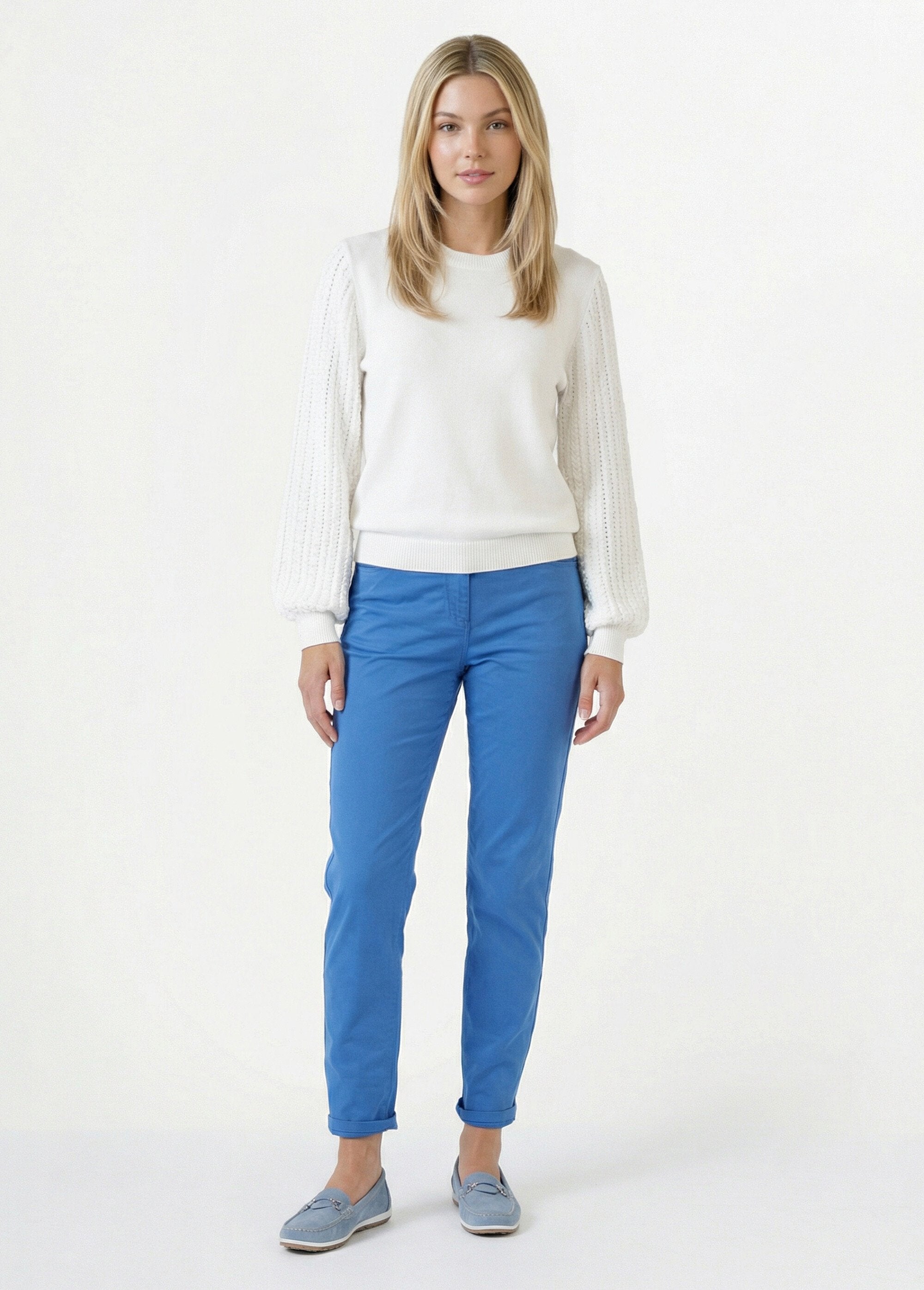 Pull_en_tricot_manches_fantaisie_Blanc_SF1_slim