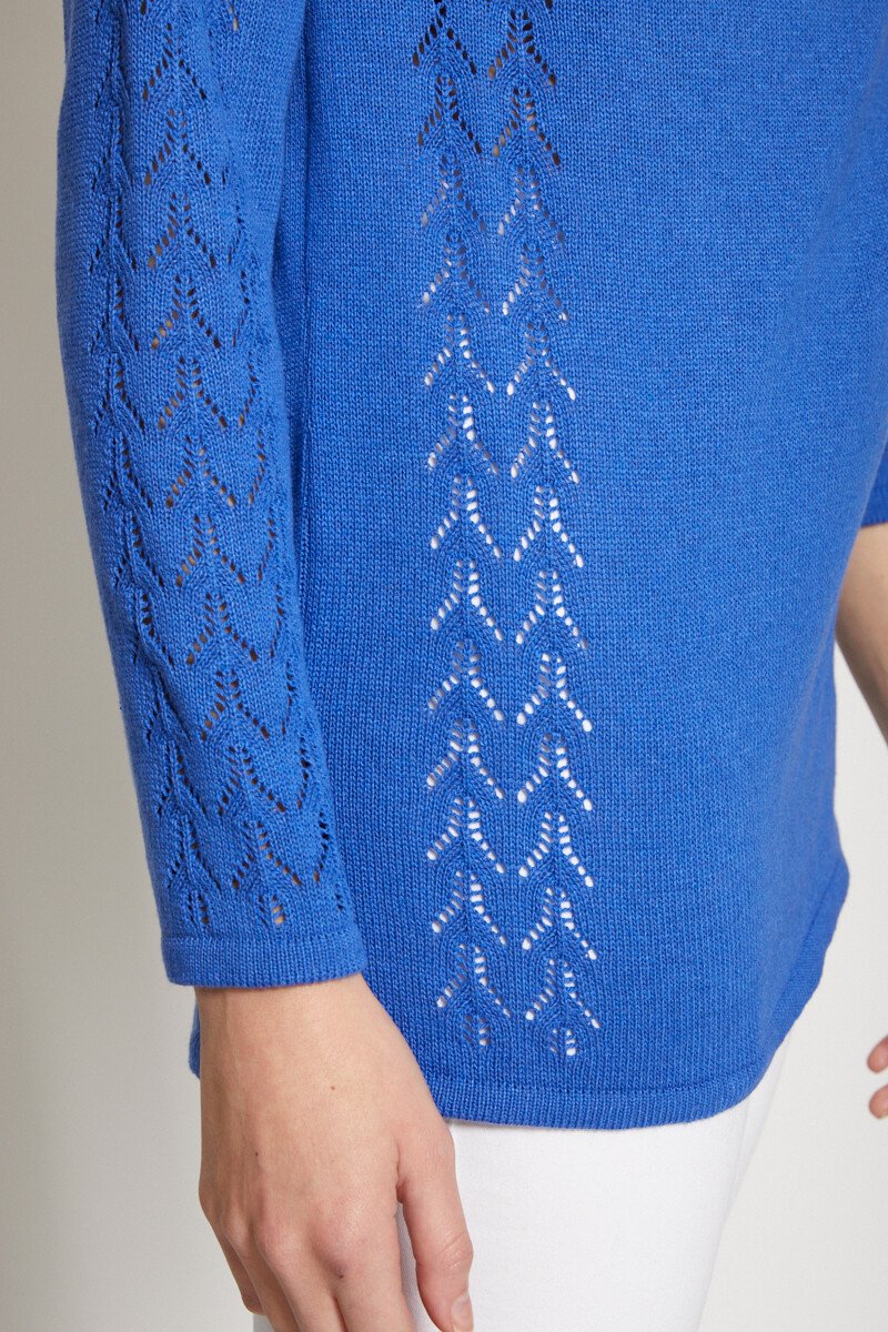 Openwork_pattern_tunic_sweater_with_fancy_collar_Blue_DE2_slim