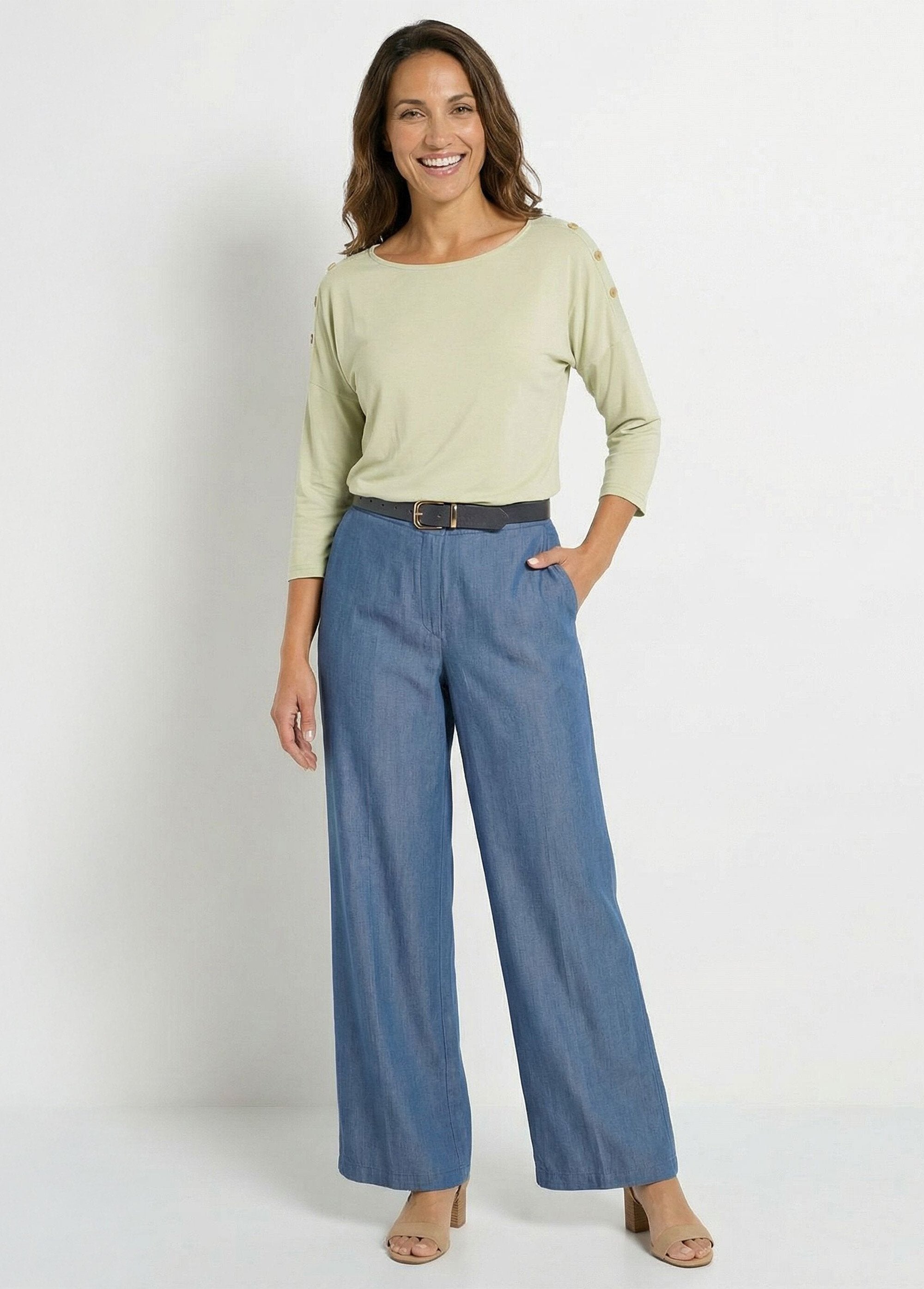 T-shirt_marinière_rayé_court_manches_longues_Uni_vert_SF1_slim