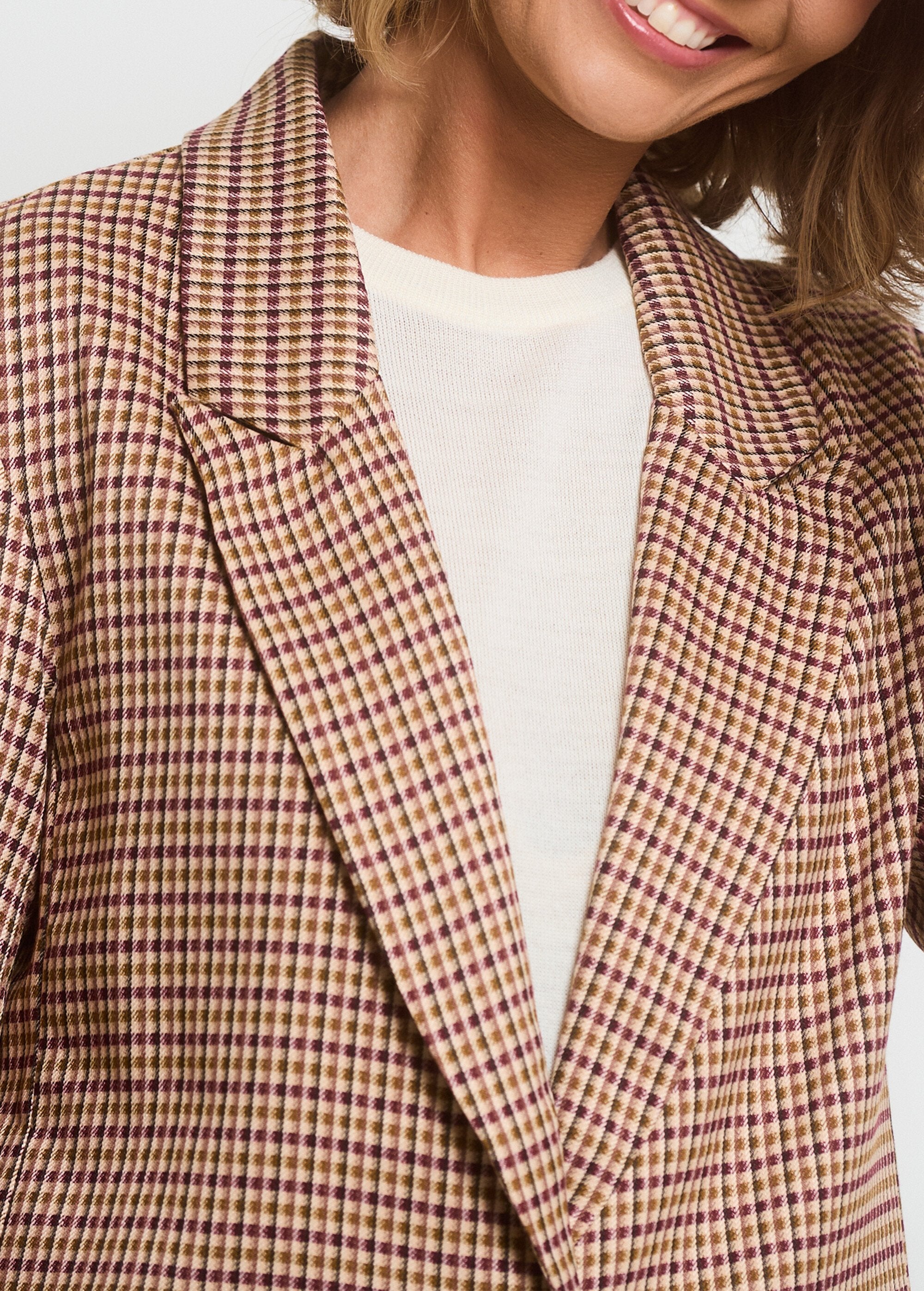 1-button_plaid_blazer_jacket_Burgundy_tiles_DE1_slim