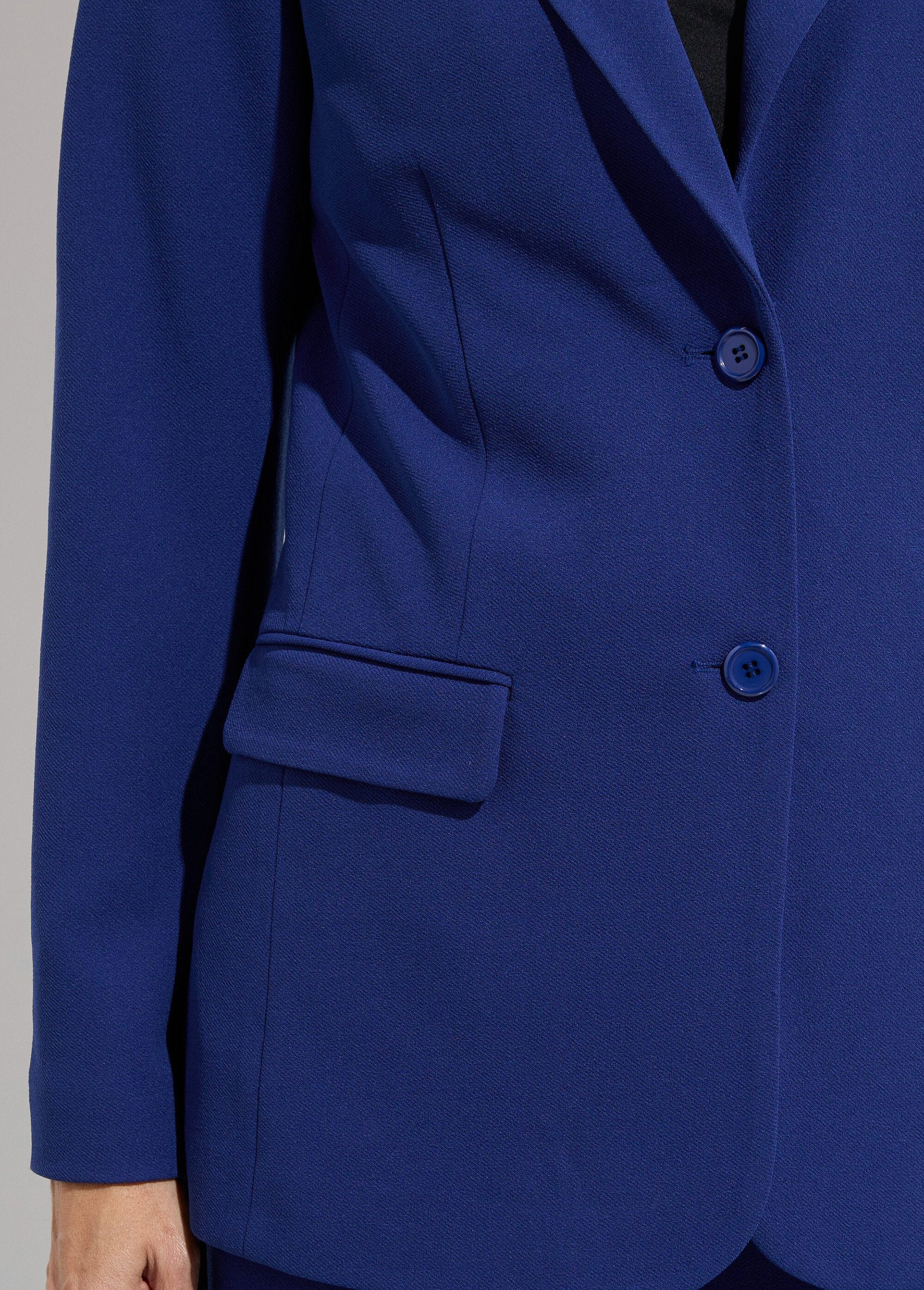 Straight_cut_plain_knit_blazer_jacket_Marine_DE2_slim