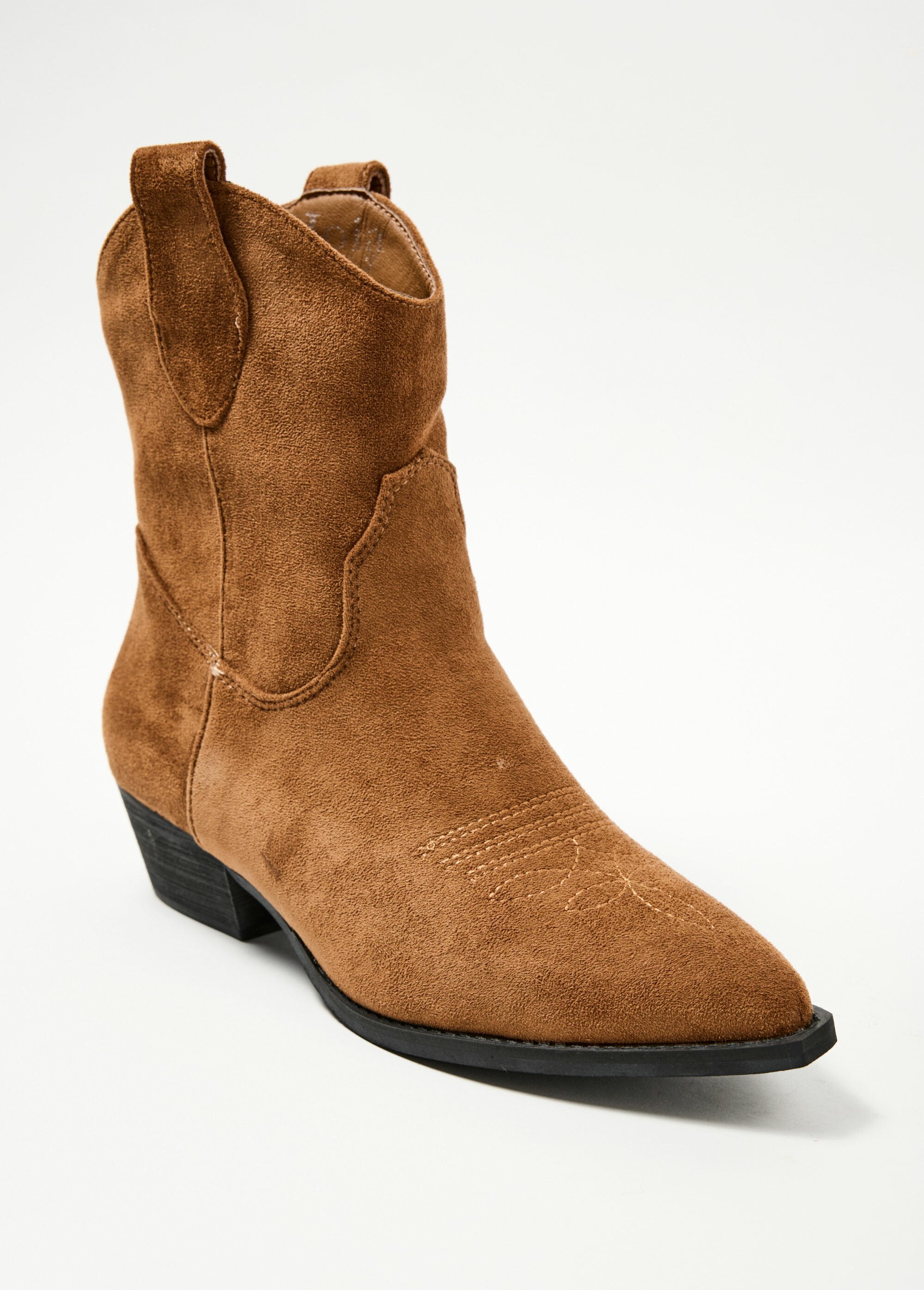 Boots_western_effet_daim_talon_bisauté_Camel_FA1_slim