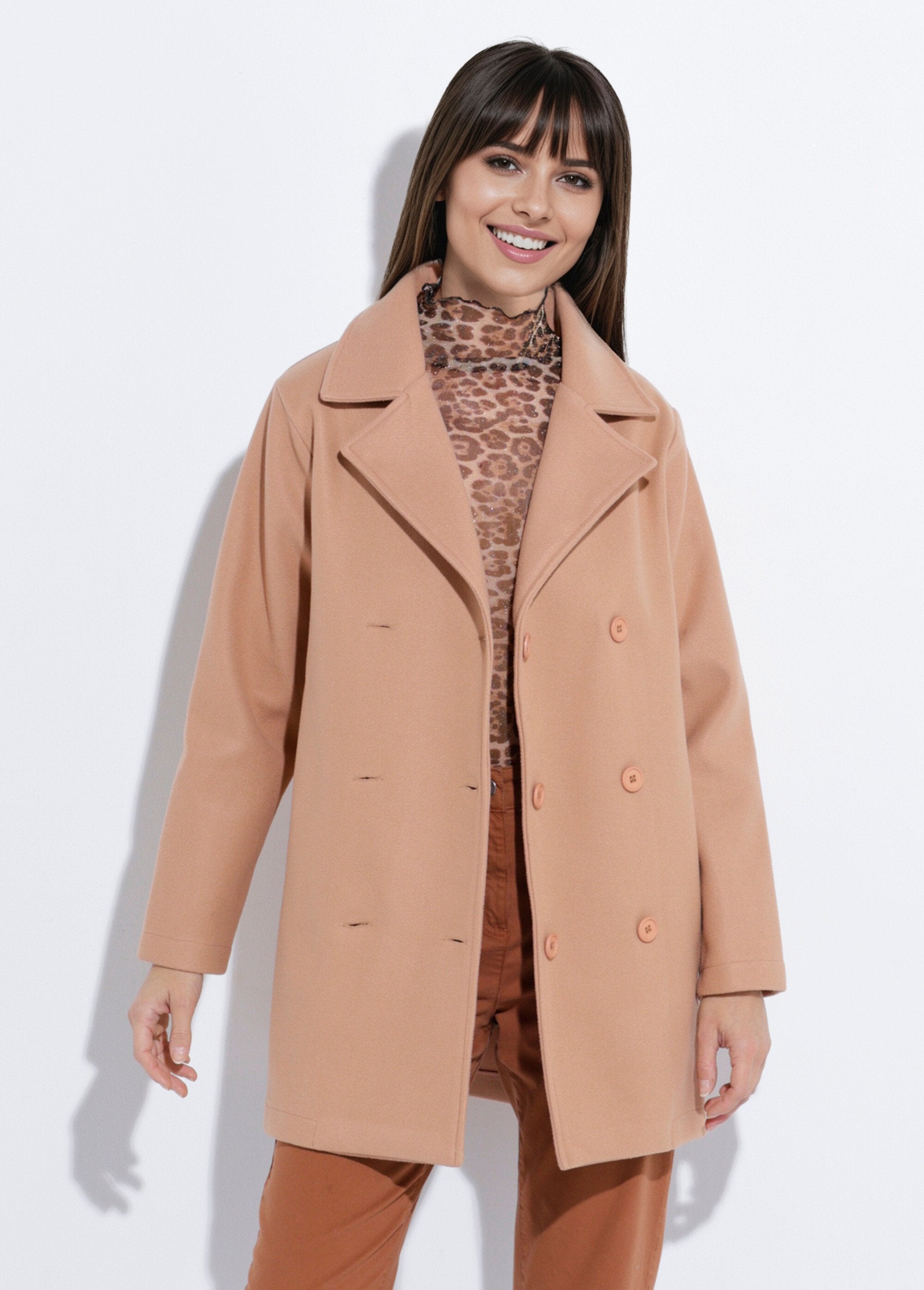 Long,_plain_wool-cloth_style_pea_coat_camel_FA1_slim