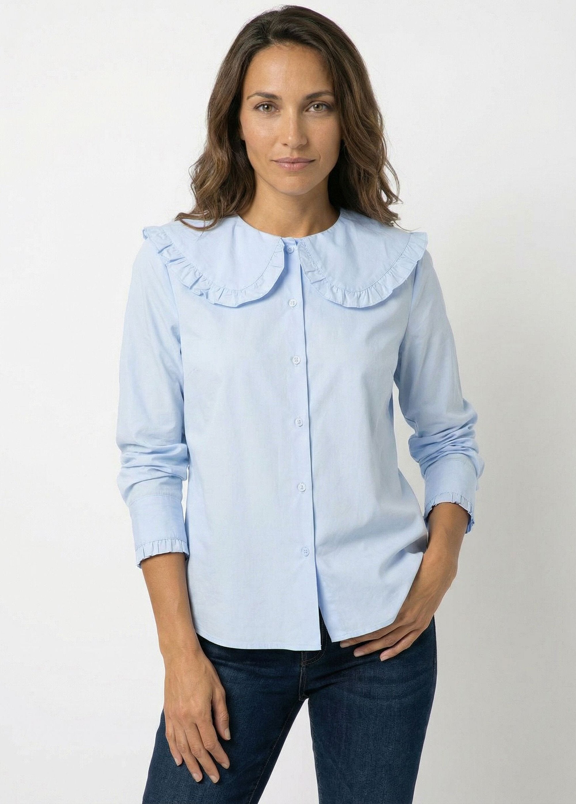 Blouse_with_pleated_Peter_Pan_collar_Sky_blue_FA1_slim