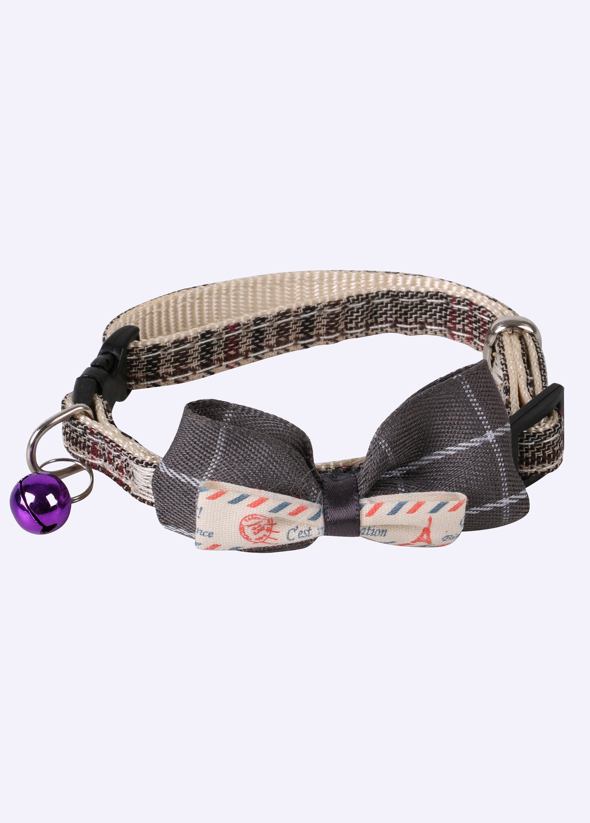 Dog_collar_with_bow_tie_and_bell_Gray_FA1_slim