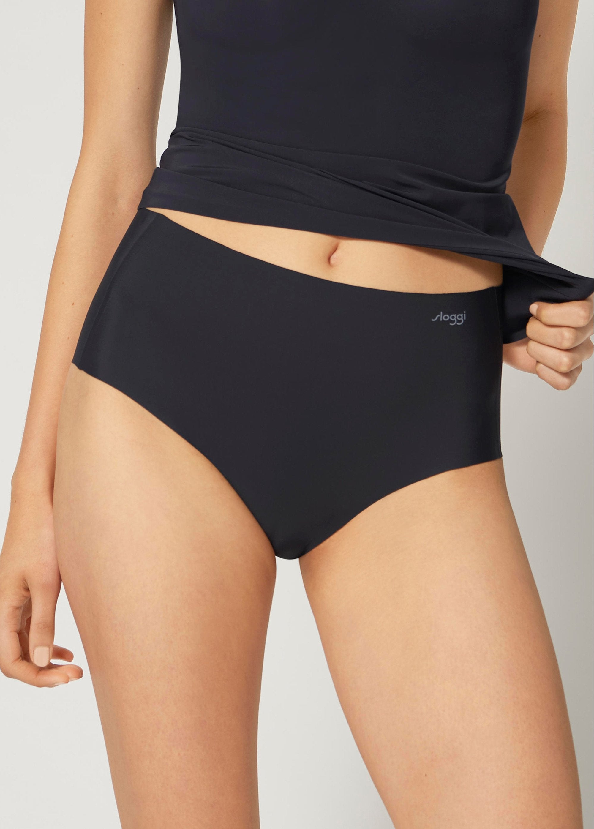 Sloggi®_-_Maxi_Zero_Feel_high_waist_briefs_Black_FA1_slim