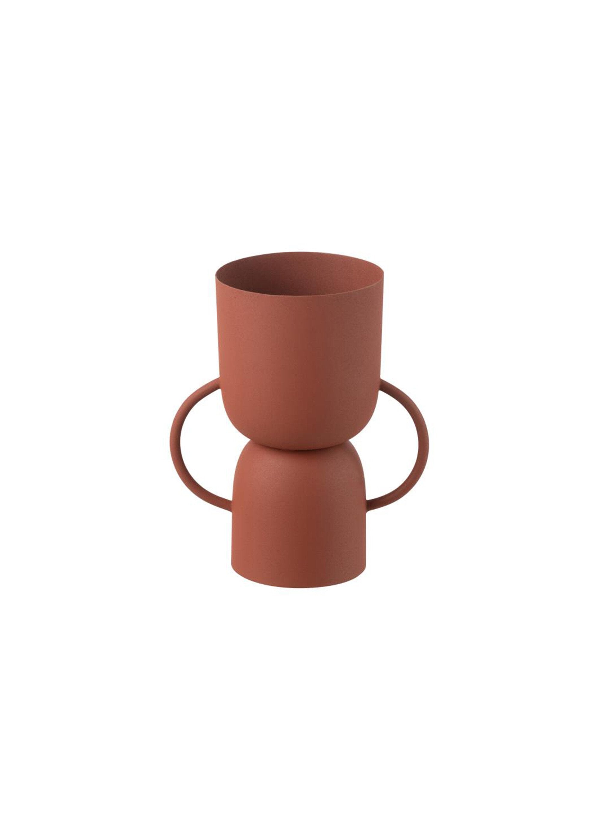 Matte_metal_vase_with_graphic_effect_Brown_FA1_slim