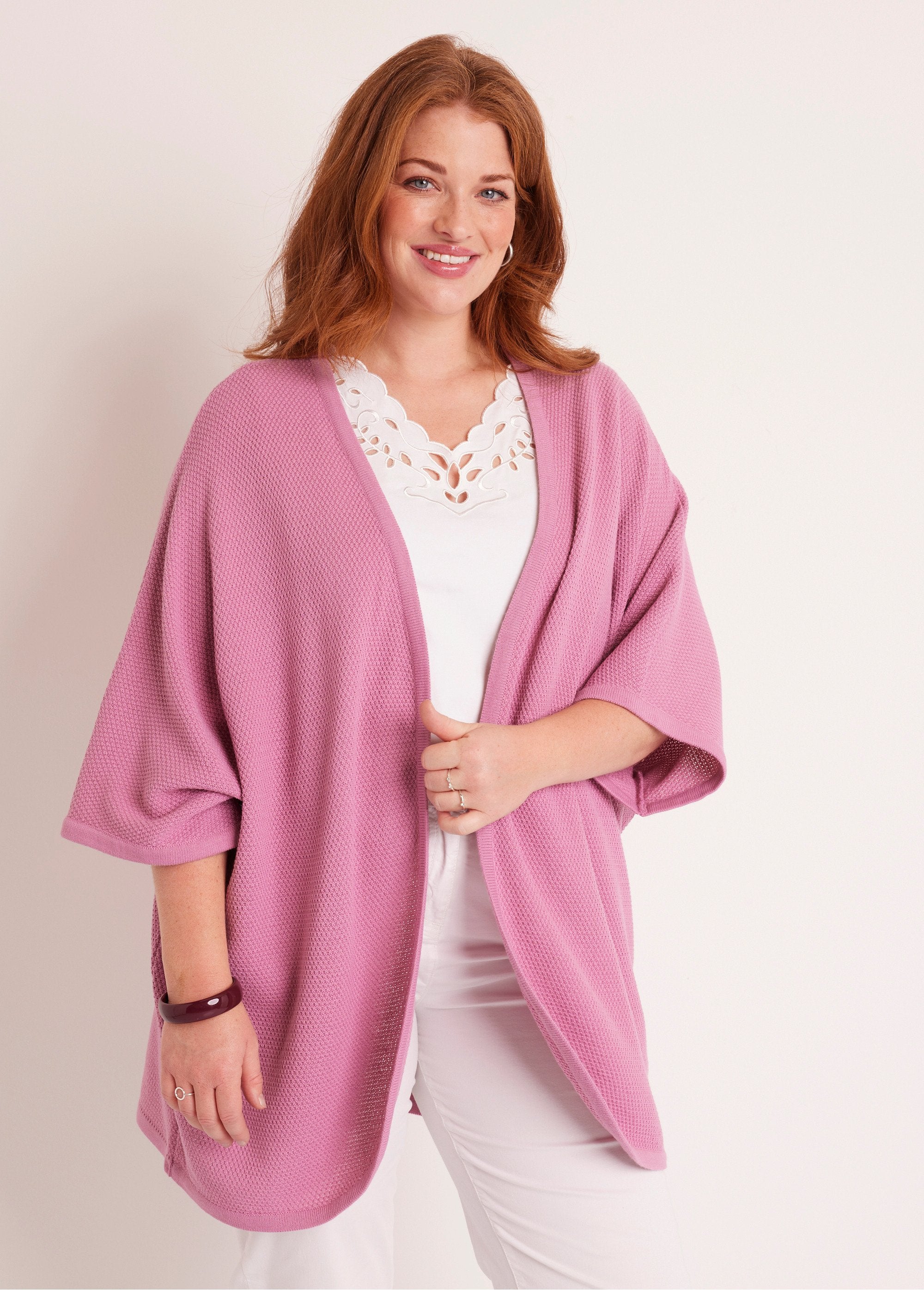 Long_short-sleeved_cardigan_Pink_FA1_curvy