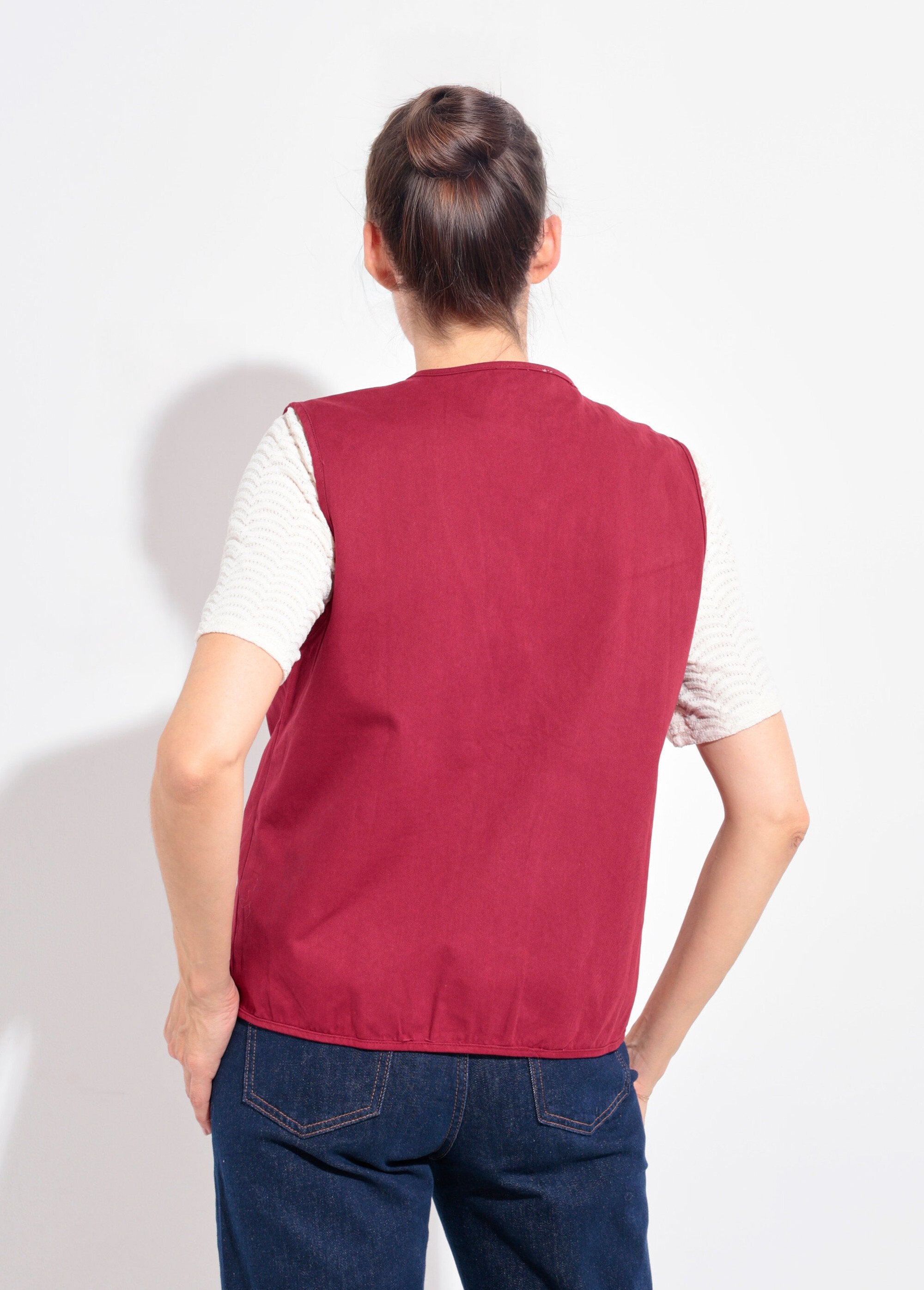 Gilet_sans_manches_col_rond_en_twill_Bordeaux_DO1_slim