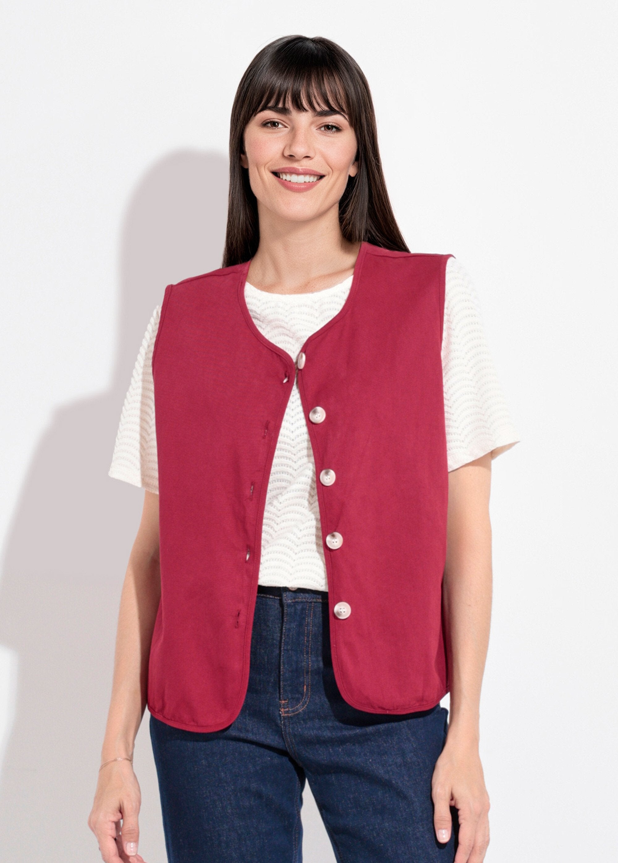 Gilet_sans_manches_col_rond_en_twill_Bordeaux_FA1_slim