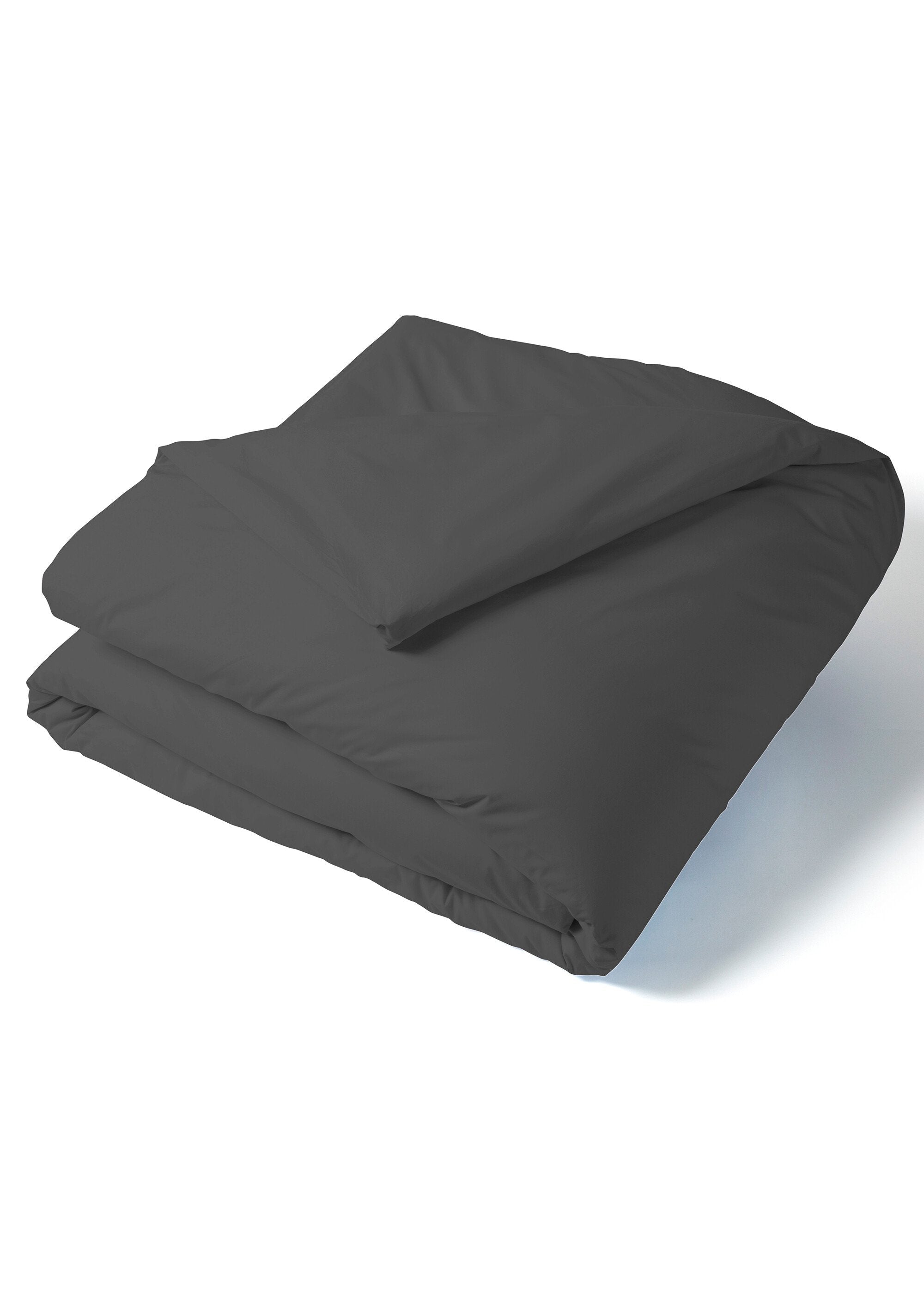 REPOS_cotton_percale_duvet_cover_Anthracite_FA1_slim