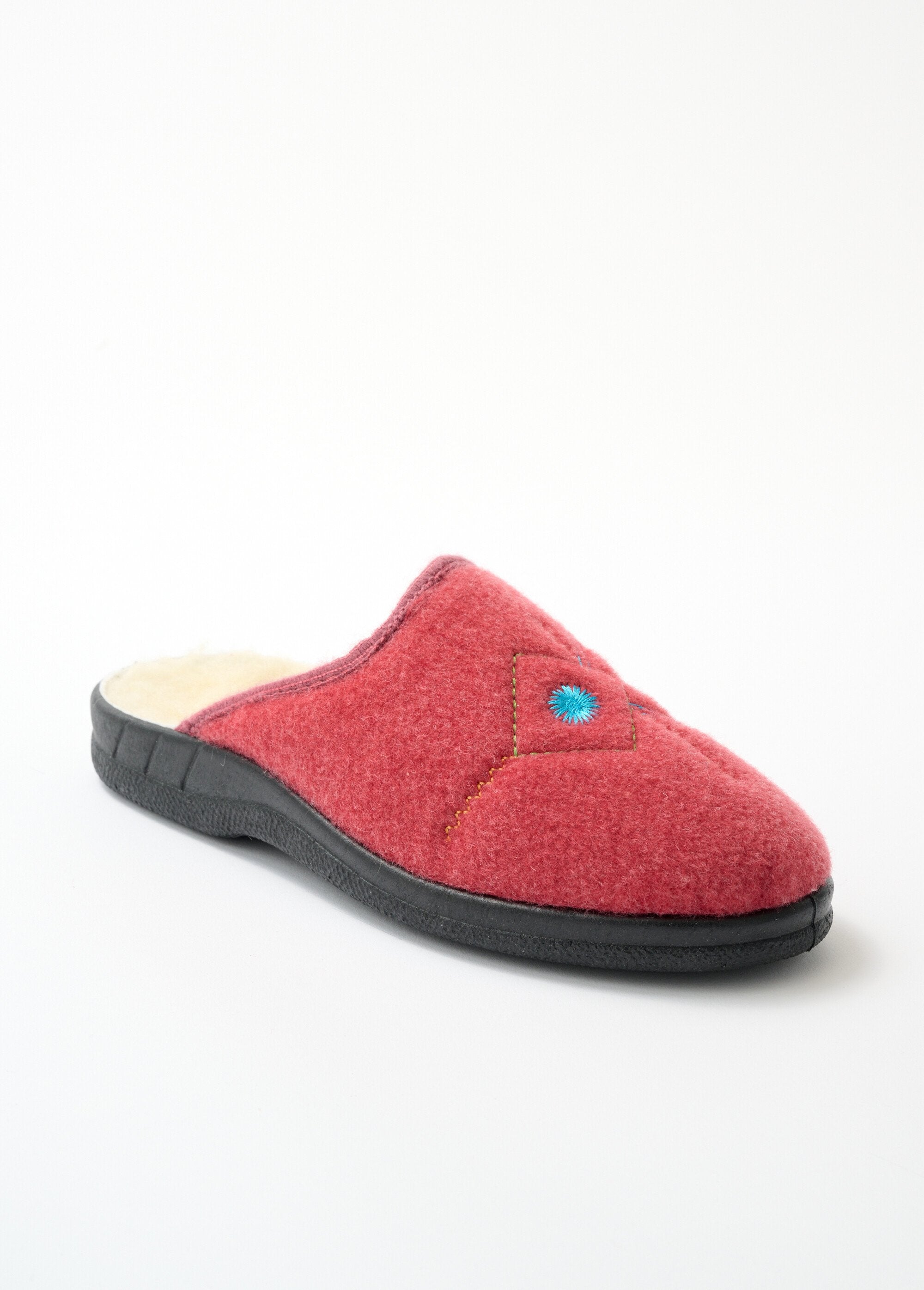 Comfort_width_embroidered_fur-lined_mule_slippers_Rosewood_FA1_slim