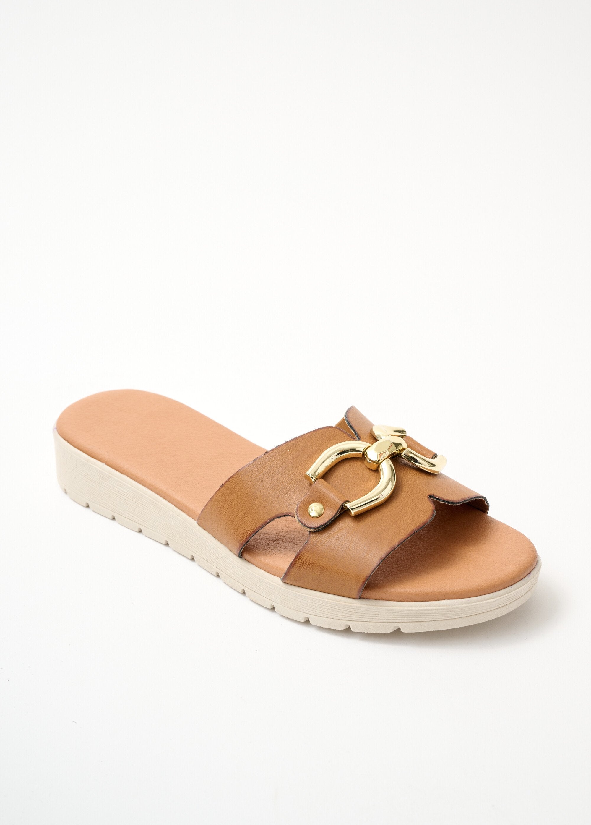 Comfort_width_vegan_wedge_mules_camel_FA1_slim