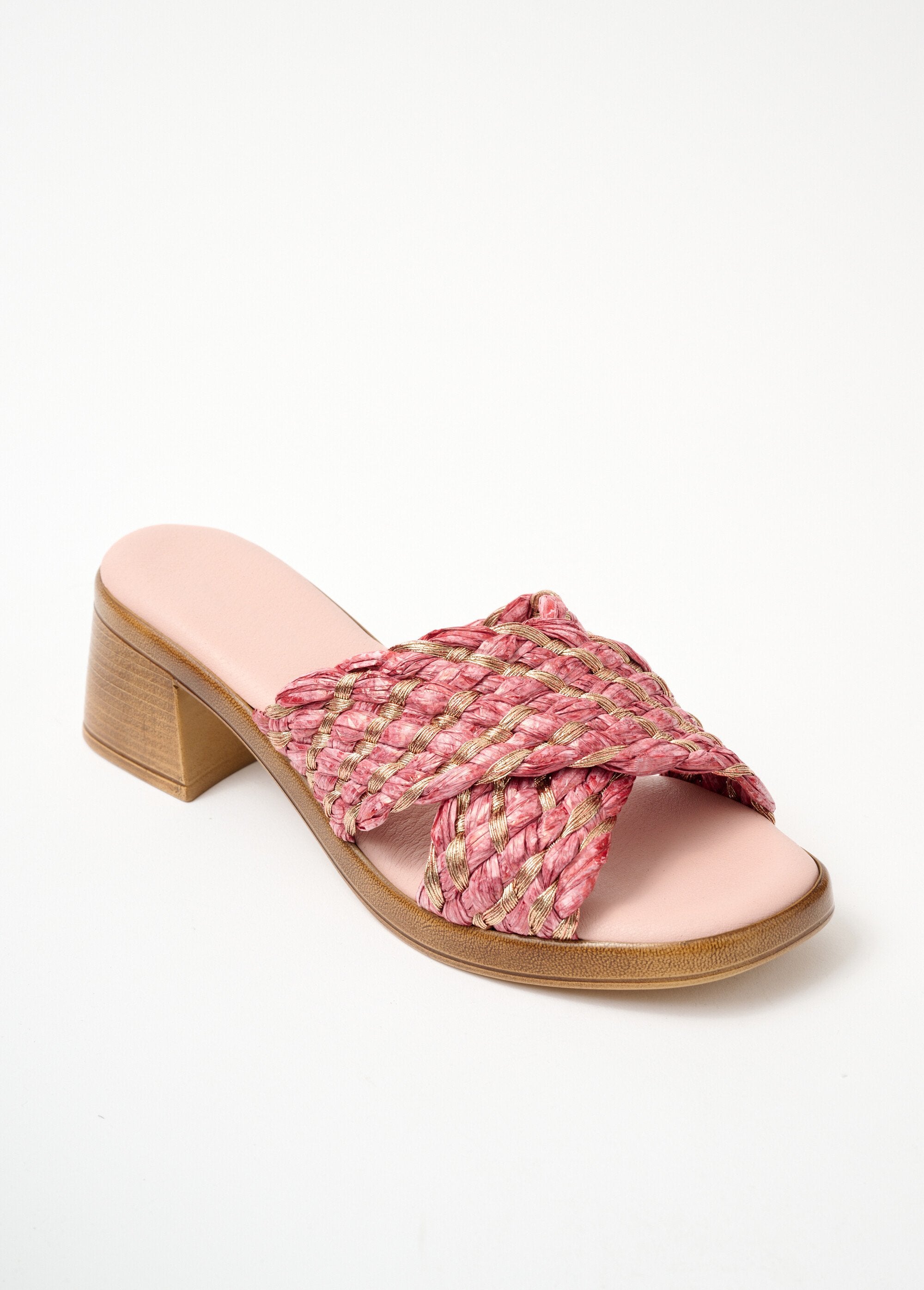 Comfort_width_woven_raffia_mules_Old_pink_and_gold_FA1_slim