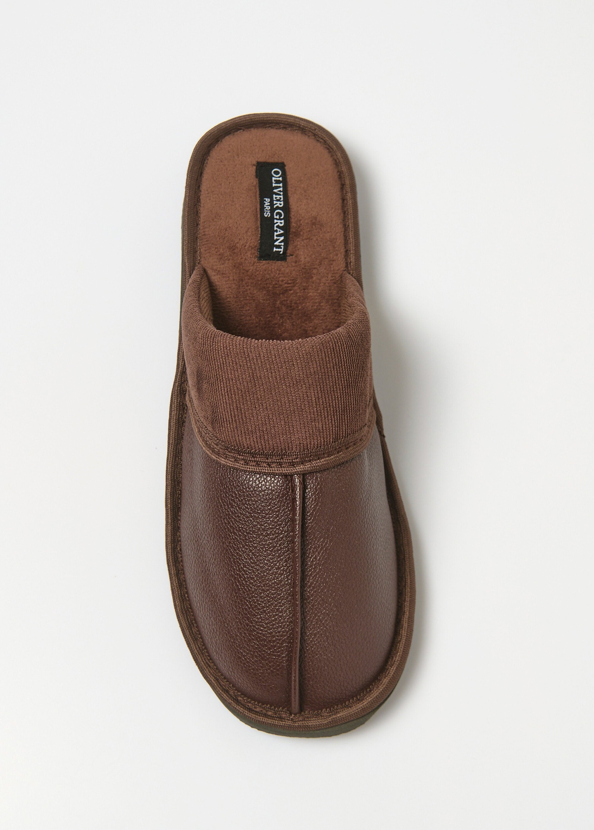 Oliver_Grant®_-_Ribbed_and_Faux_Leather_Slippers_Brown_UN1_slim