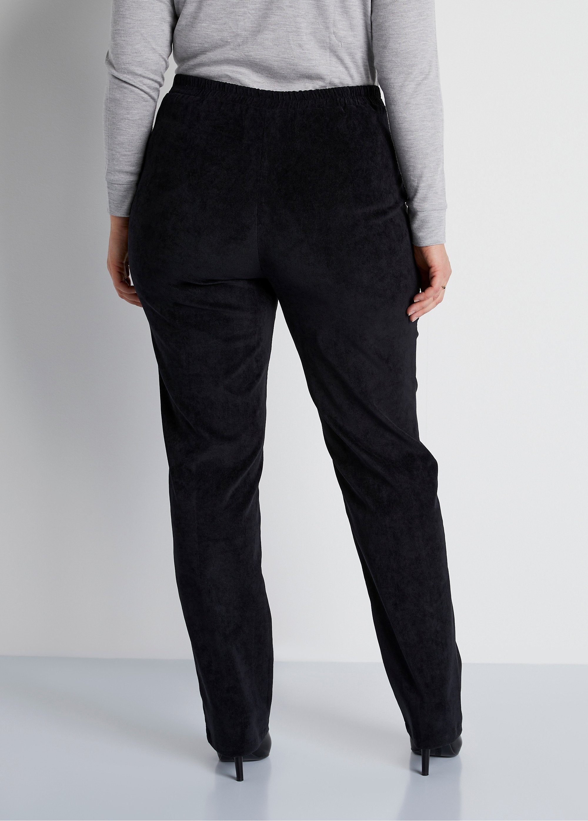 Straight_pants_with_elasticated_waist_and_milleraies_velvet_Black_DO1_curvy