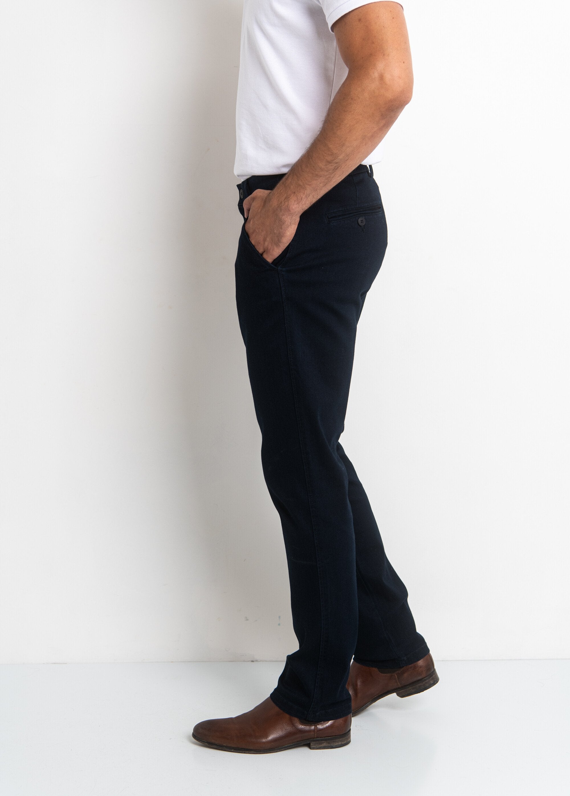 Pantalon_toile_denim_poches_raglan_Marine_GA1_slim