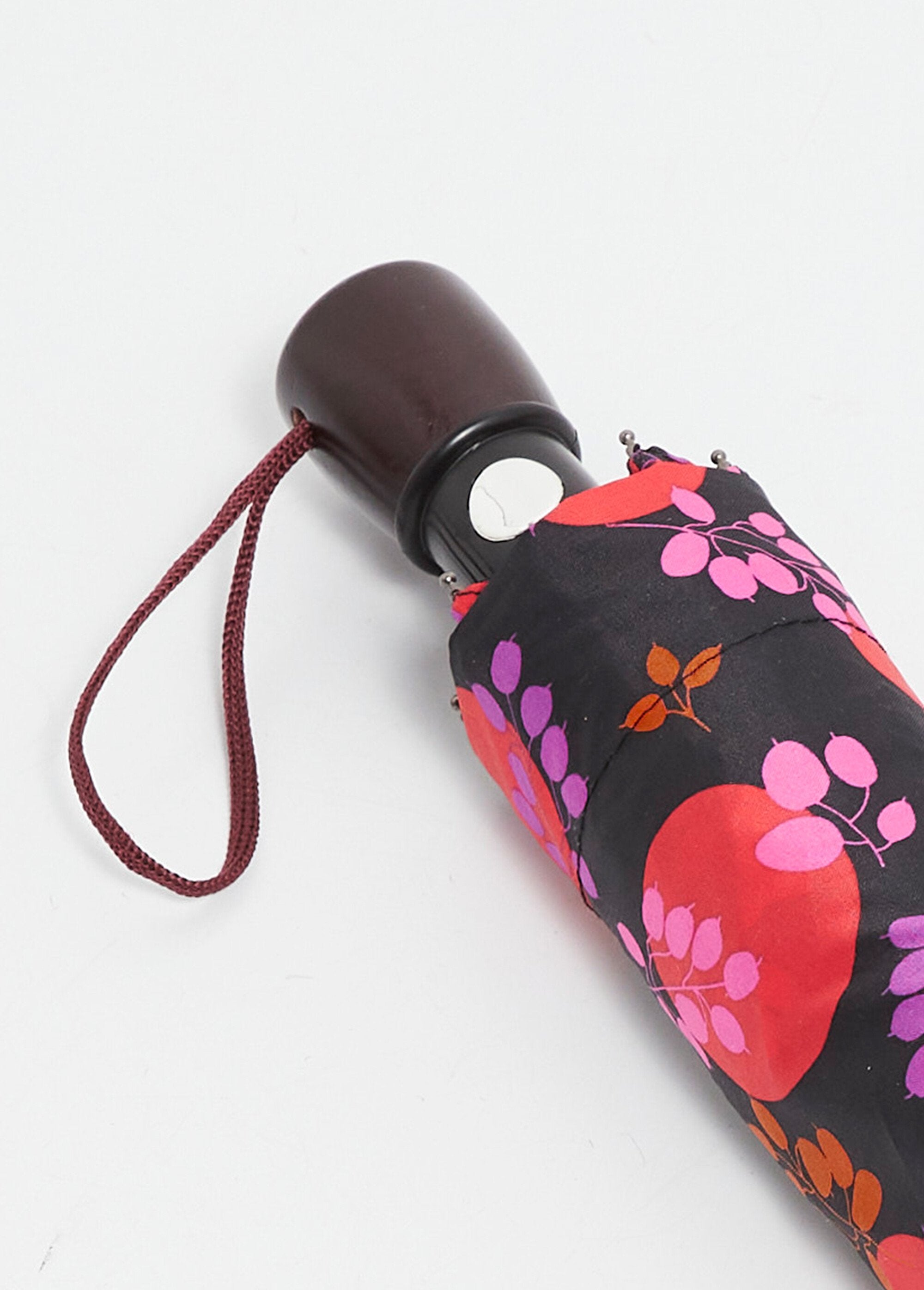 Automatic_fancy_folding_umbrella_Orange_and_pink_print_DE2_slim