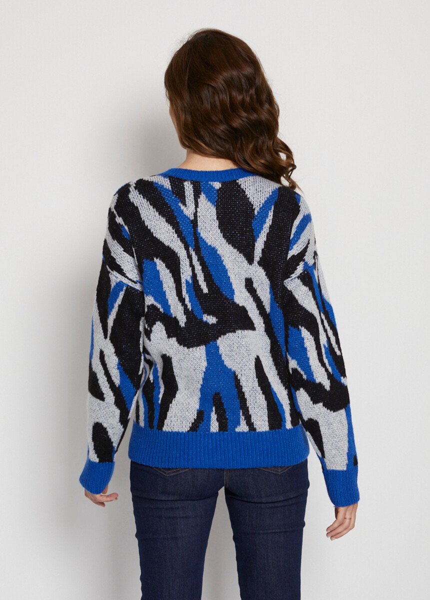 Soft_jacquard_sweater_with_a_fuzzy_knit_Blue_and_black_DO1_slim