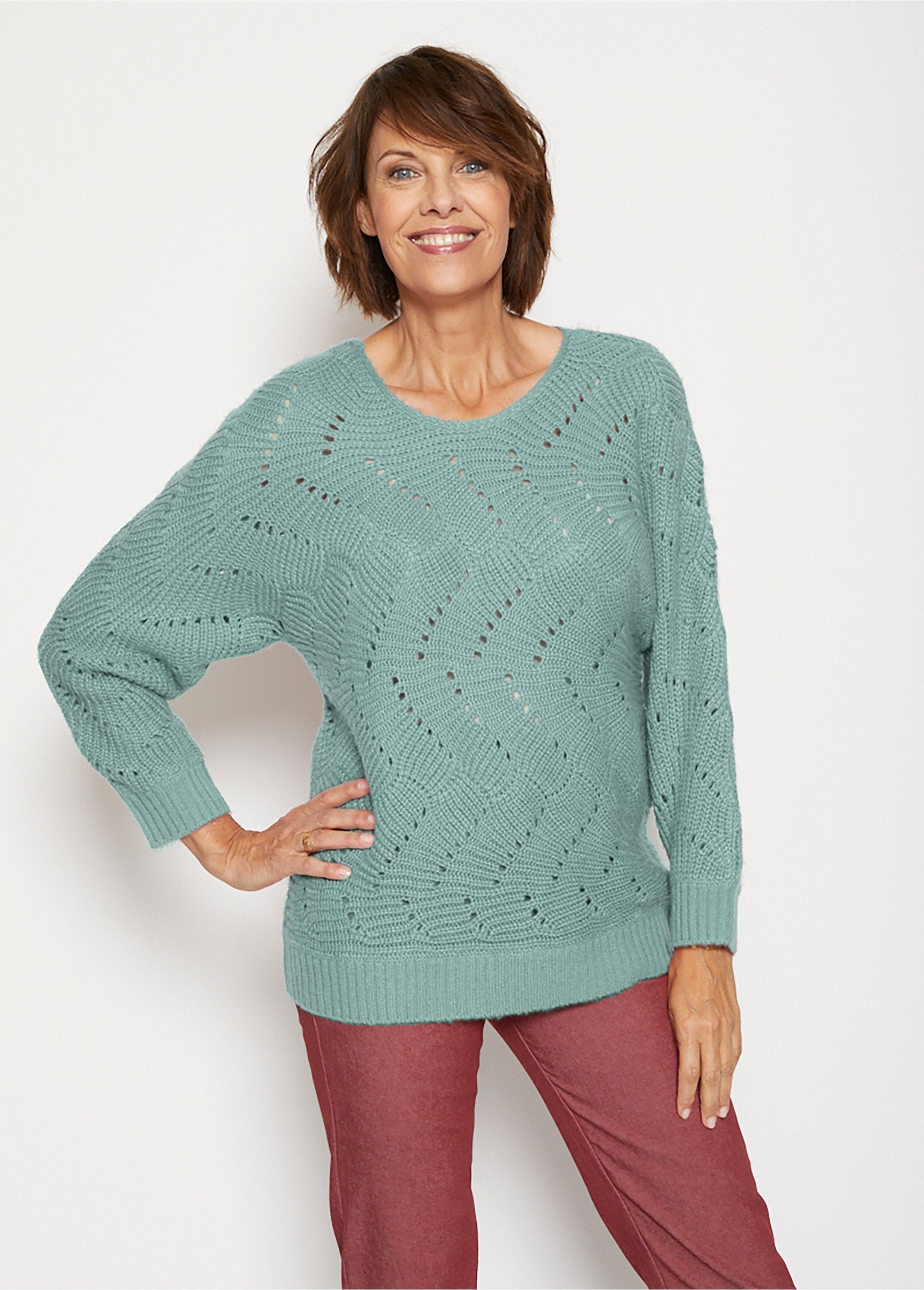 Fancy_knit_batwing_sleeve_sweater_Green_FA1_slim