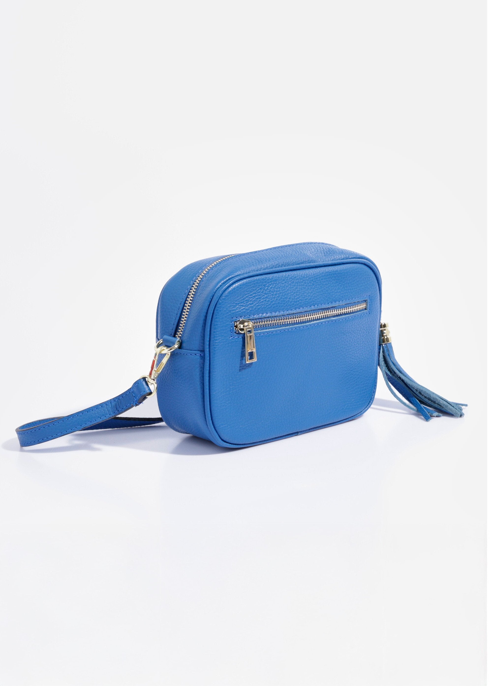 Leather_zipped_bag,_removable_shoulder_strap_Royal_blue_DE1_slim