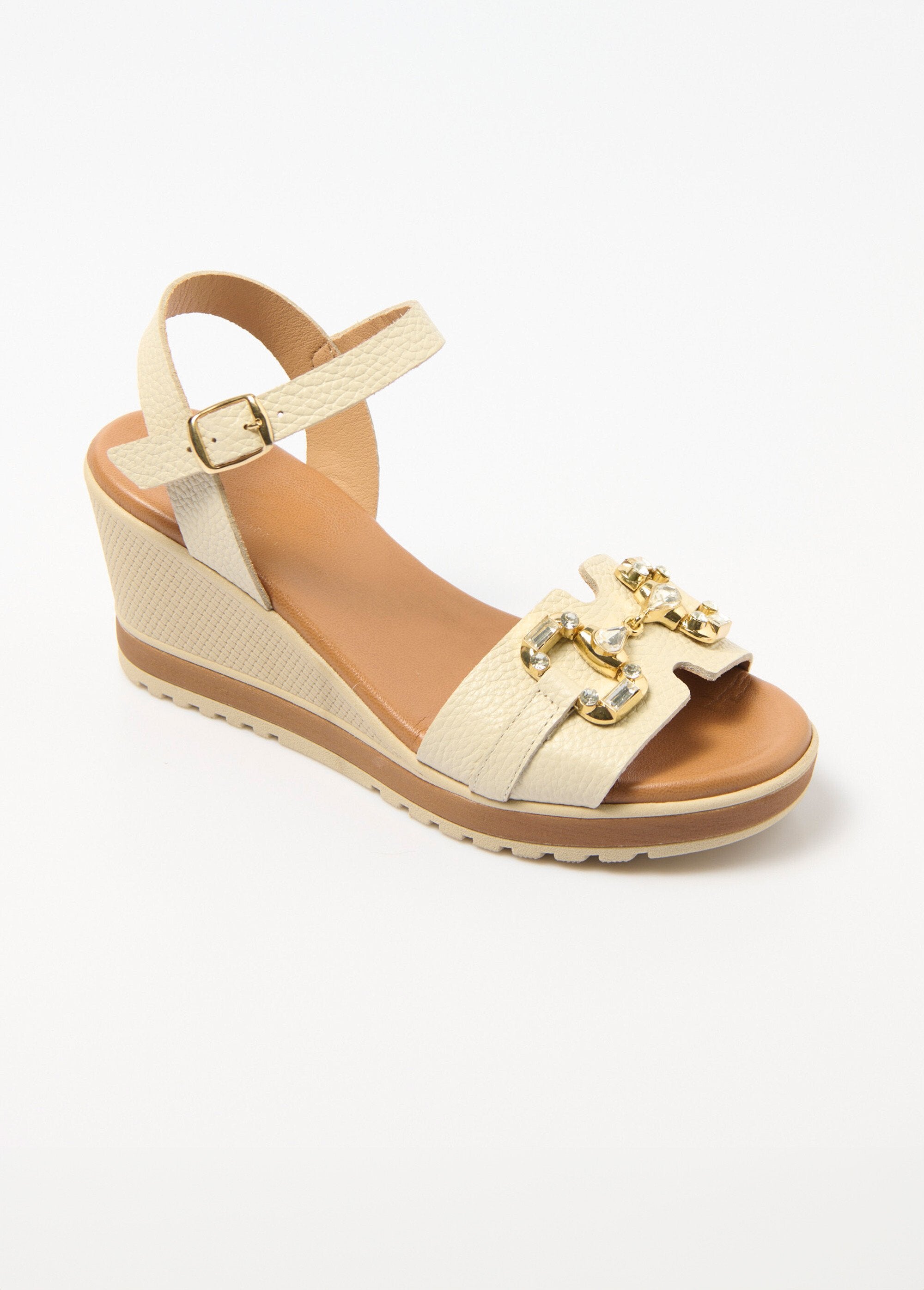 Leather_wedge_sandals,_chic_comfort_width_Beige_FA1_slim