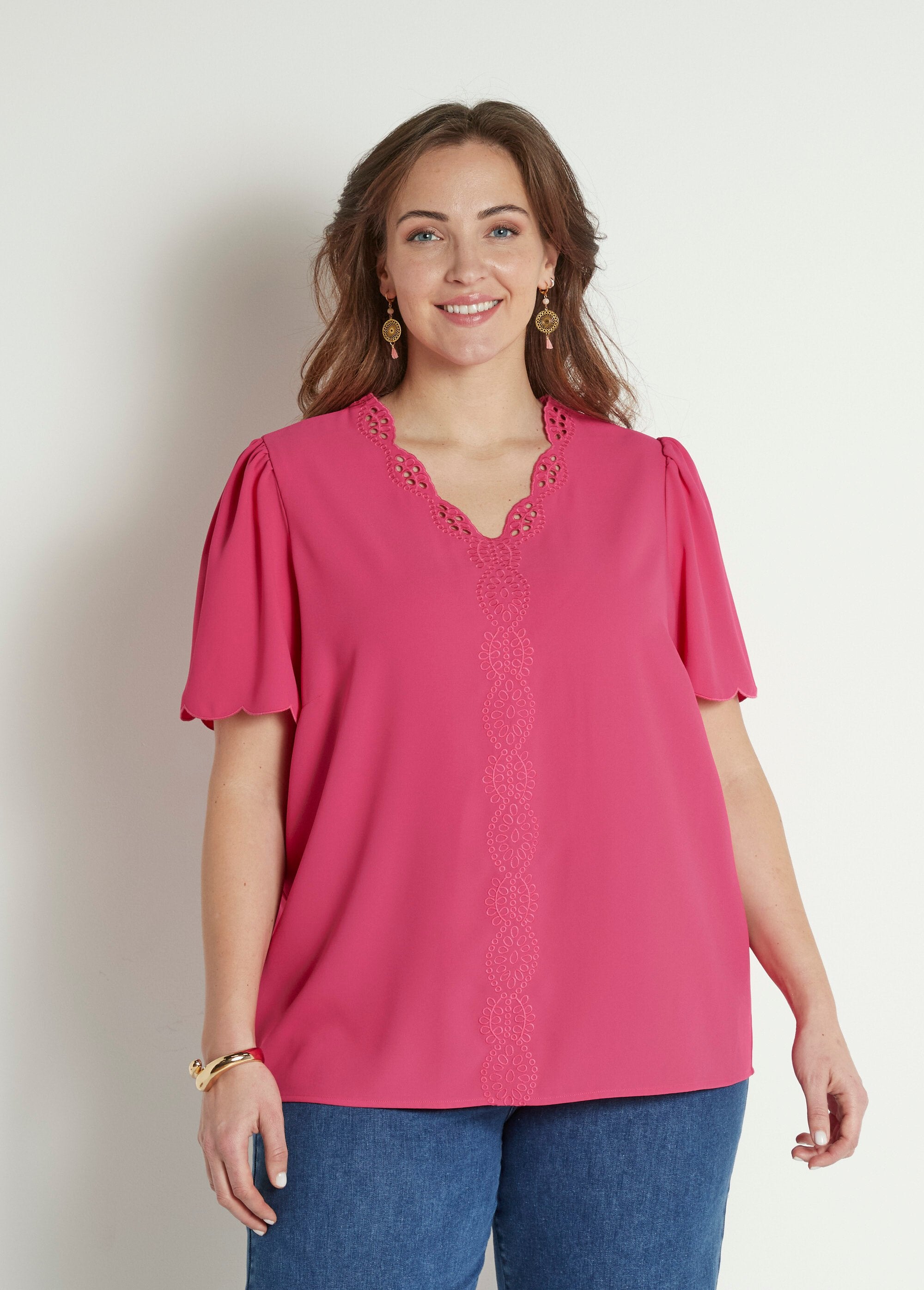 Long_embroidered_tunic_with_short_sleeves_Fuchsia_FA1_curvy