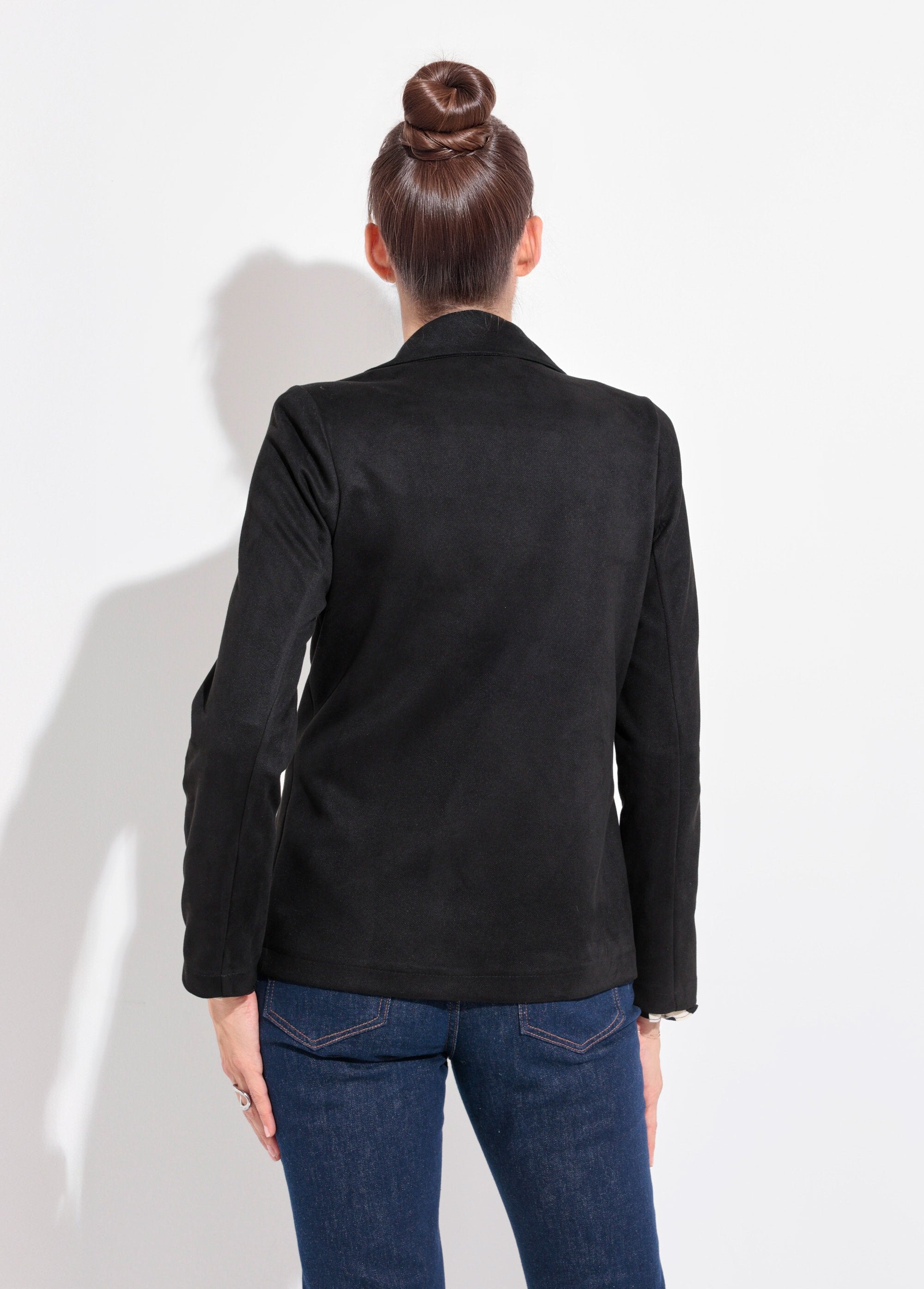Veste_col_tailleur_1_bouton_twill_souple_Noir_DO1_slim
